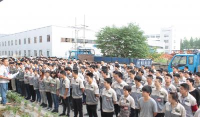 钣金事业部积极相应号召，召开全事业部“安全活动月”带头大会
