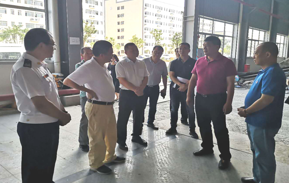 福清市常务副市长一行辅导 莅临GA黄金甲(中国)最新官方网站新资料科技工业园调研领导